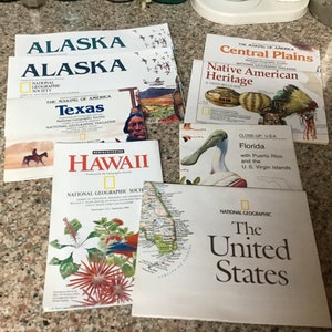 Cartes géographiques nationales/États