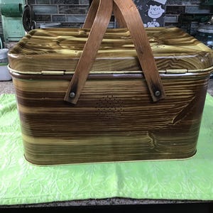Metal Picnic Basket