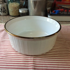 Corning Ware Français White Bowl