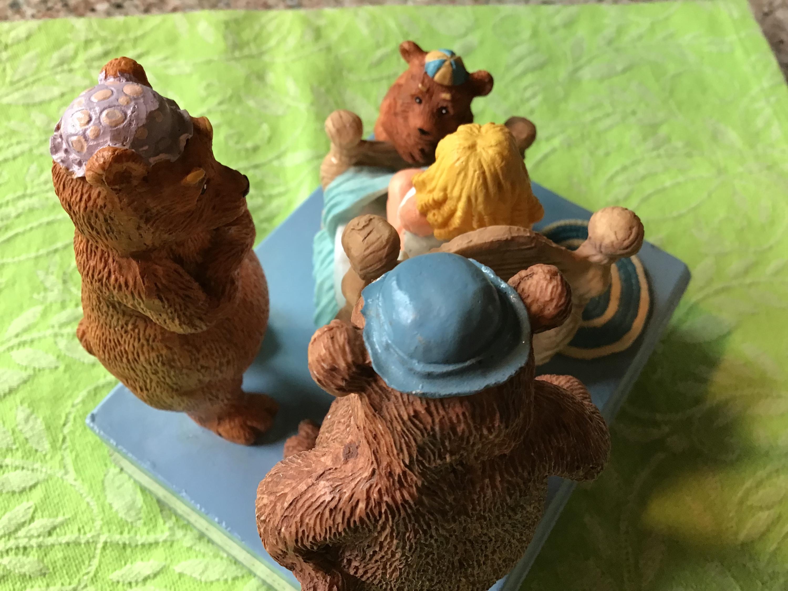 ゴルディロックスと三匹のクマの置物 - Etsy 日本