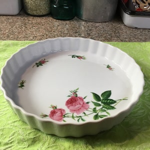 Christineholm Rose Quiche Pan