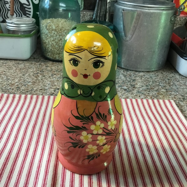 Wood Russian Doll