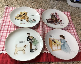 Norman Rockwell Plate 6 1/2 Inch