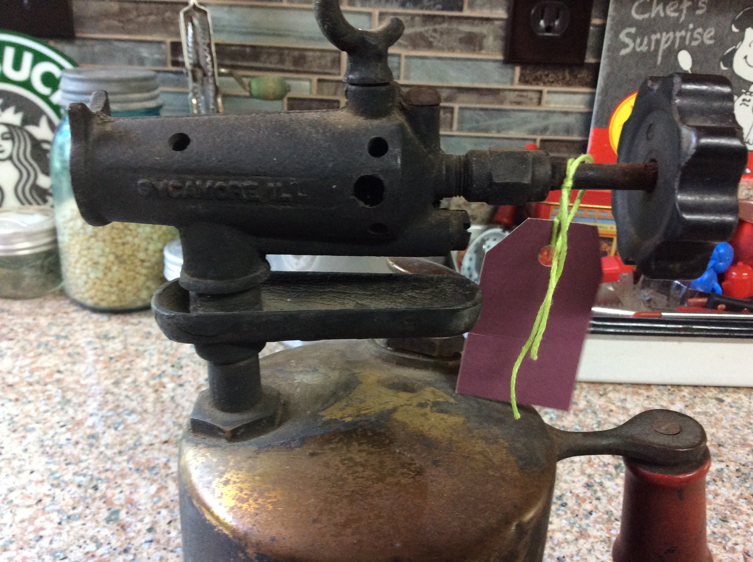 Turner Blow Torch Red Handle Etsy