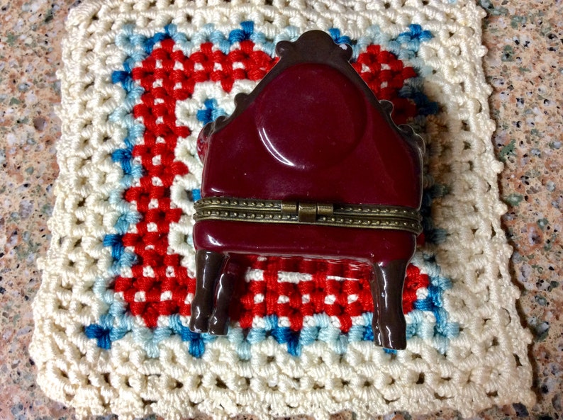 Ceramic Chair Jewelry Holder