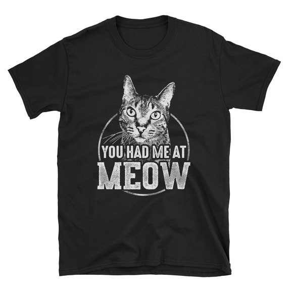 Chemises De Chat Chat Chemise Cat Tshirt Chats Chemise Chat Etsy