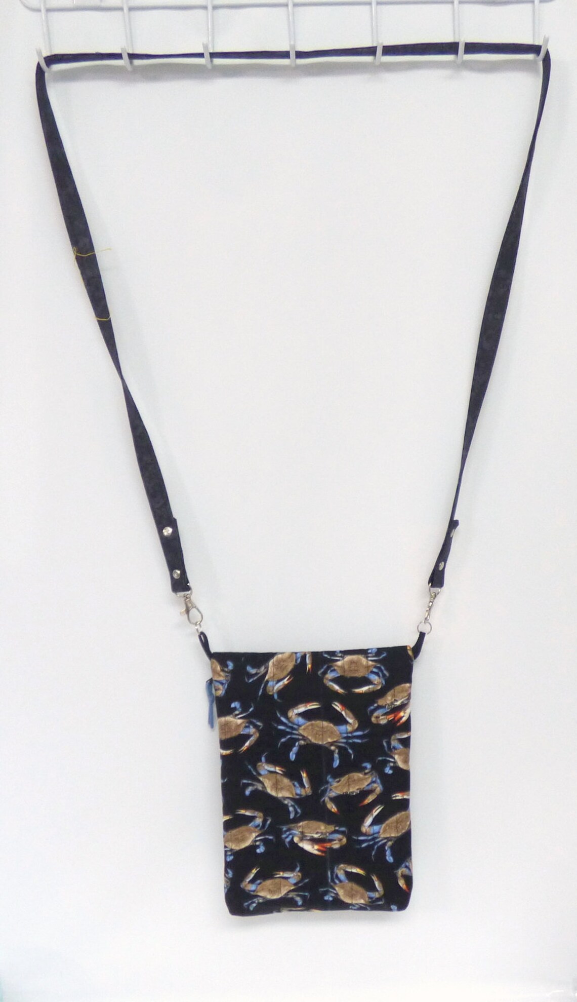 CROSSBODY BAG crab theme shoulder bag includes wallet made Etsy