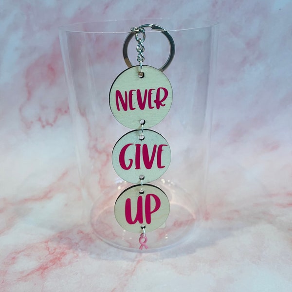 Breast Cancer Awareness Keychain/keychain/Breast Cancer Gift