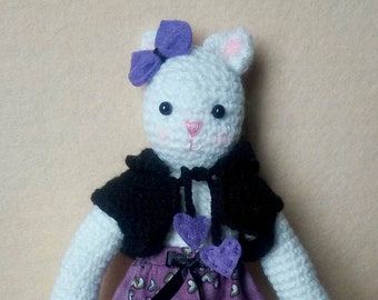 Handmade amigurumi cat toy/Amigurumi knitted cat/Amigurumi cat doll/crochet amigurumi cat doll/cat plush/amigurumi kitten/stuffed cat toy/