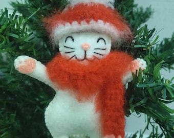 Kattenornament kerst kattenornament Kerstornamenten