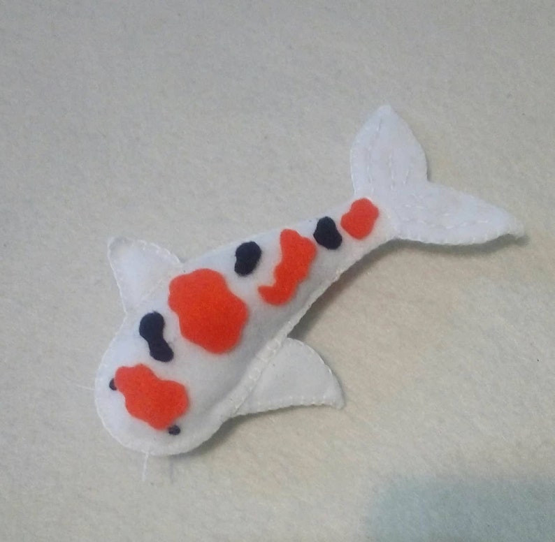 Koi Fish/koi Catnip Toy/felt Koi Fish/koi Cat Toy/catnip Etsy