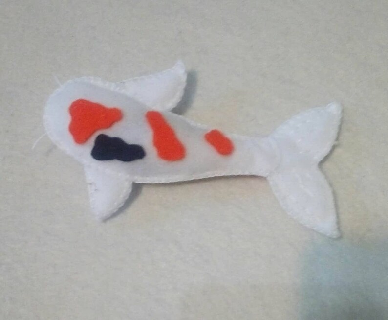 Koi Fish/koi Catnip Toy/felt Koi Fish/koi Cat Toy/catnip Etsy