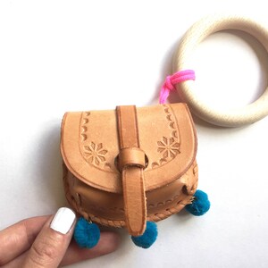 petitpouch03//mini small bag for the wrist//mini leather bracelet pouch