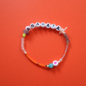 Heart Chakra Gemstone Bracelet ANAHATA
