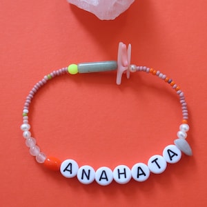 Heart Chakra Gemstone Bracelet ANAHATA