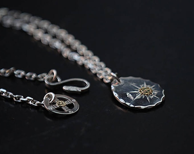Limited Steal Deals, Sterling Silver Pendant Necklace with Eagle Charm – Handmade Thunderbird for Men