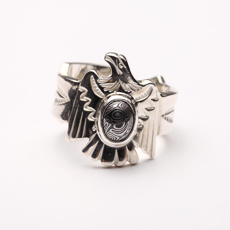 Sterling Silver Eagle Ring Mens Eagle Rings Native Etsy