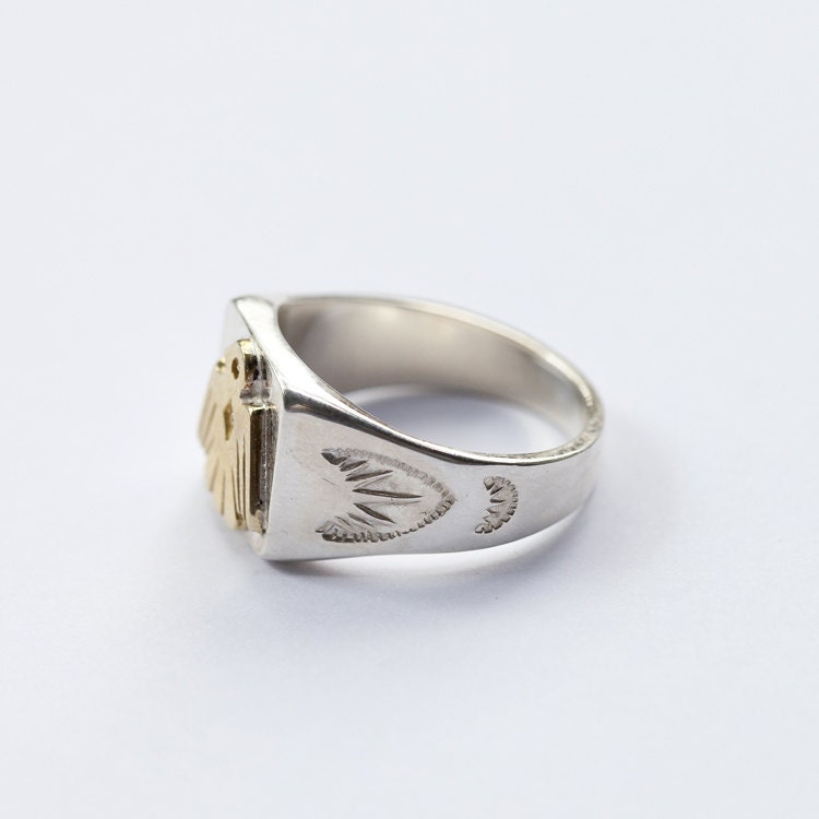 Thunderbird Ring for Men Native America Indian Jewelry - Etsy