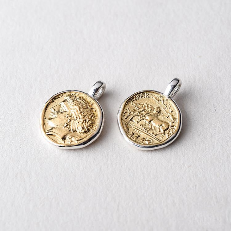 Ancient Greek Coin Necklace with Goddess Athena and Owl, Men's Coin  Pendant, Unisex Statement Necklace, Coin Jewelry Men's Gift