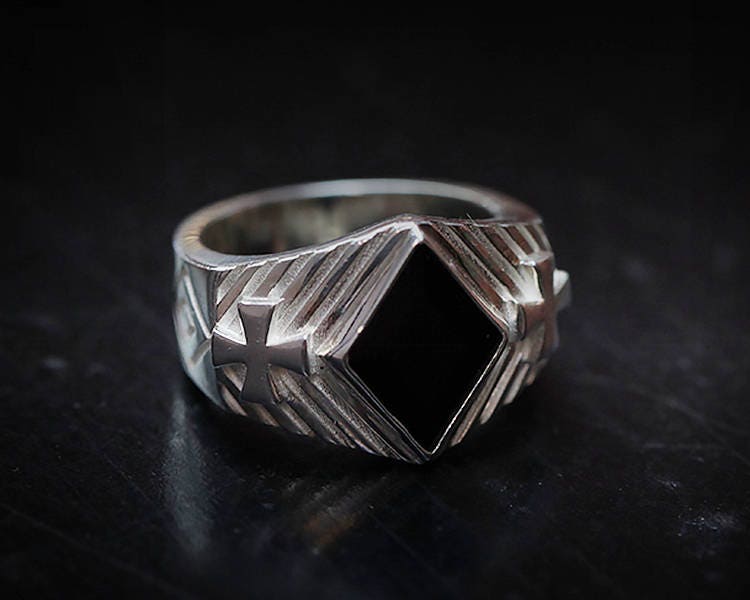 Diamond Shape Ring Silver Diamond Ring Black Onyx Ring Mens Gemstone Diamond Gemstone Ring Gambling Jewelry Casino Geometry Ring Mens Diamond Shape Ring Silver Diamond Ring Black Onyx Ring Mens Gemstone Diamond Gemstone Ring Gambling Jewelry Casino Geometry Ring Mens