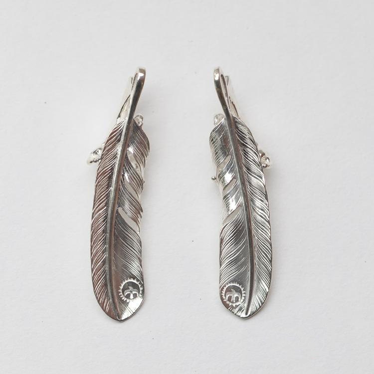 Silver Feather Pendant | Native American Inspired | Eagle Talon Charm ...