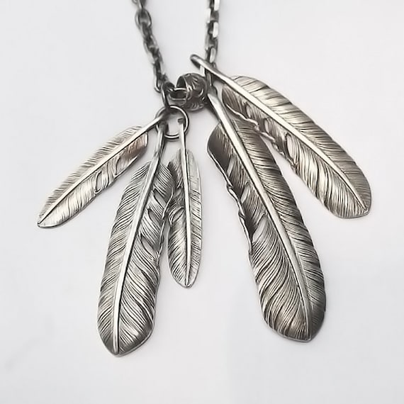 Handmade Sterling Silver Feather Pendant – Spiritual Symbol Handmade Sterling Silver Feather Pendant – Spiritual Symbol