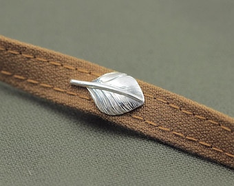 Silver Collar Pin | Feather Lapel Pin | Silver Feather Collar Pin | Feather Brooch | Silver Boutonniere | Palm Leaf Brooch | Gift for Her