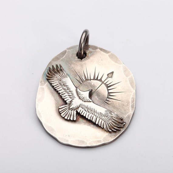 Native american eagle best sale pendant