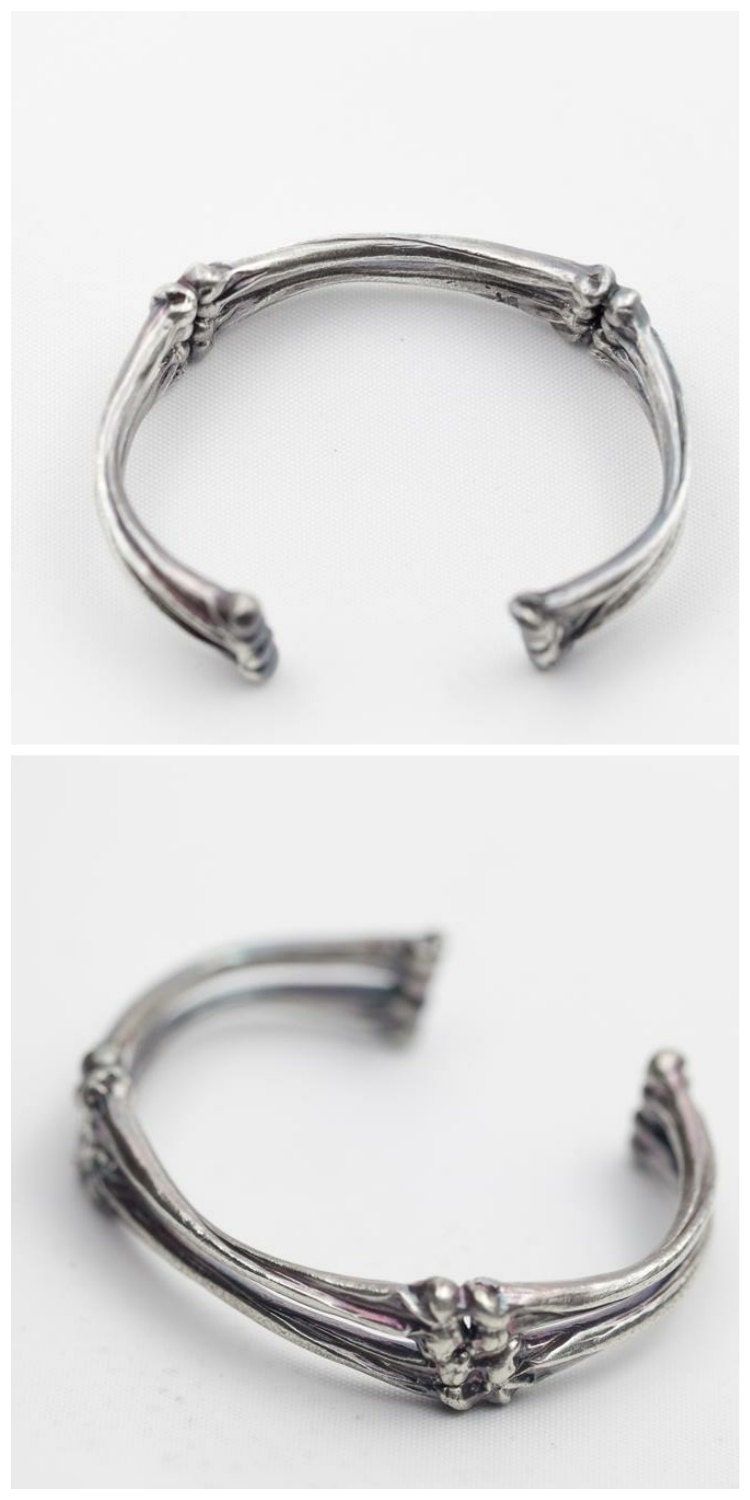 Sterling Silver Beetle Bracelet, One of a Kind Cuff Bracelet, Wide  Statement Chunky Bracelet, Unusual Insect Jewelry, Beetle Jewelry - Etsy