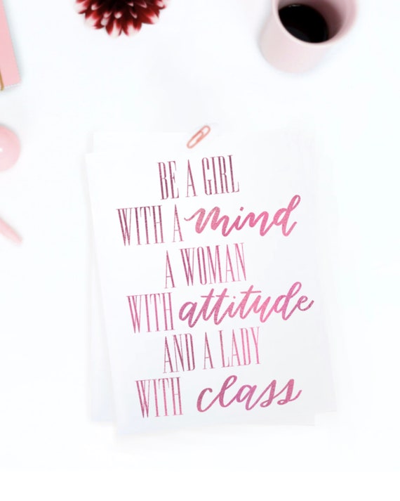 Empowerment Feminism Feminist Woman Power Quotes Phenomenal Etsy