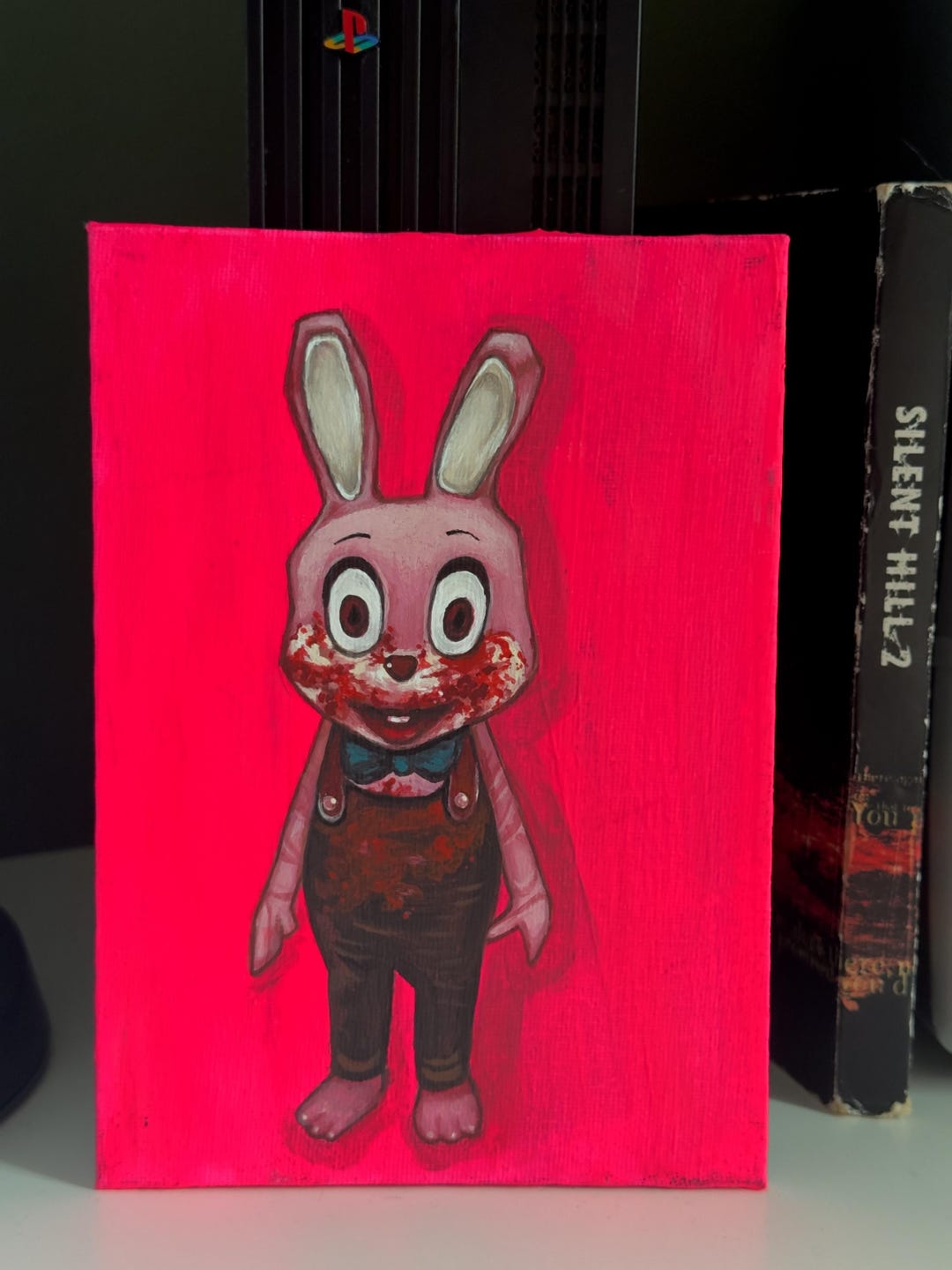 Silent Hill Robbie the Rabbit Original Painting Fan Art - Etsy