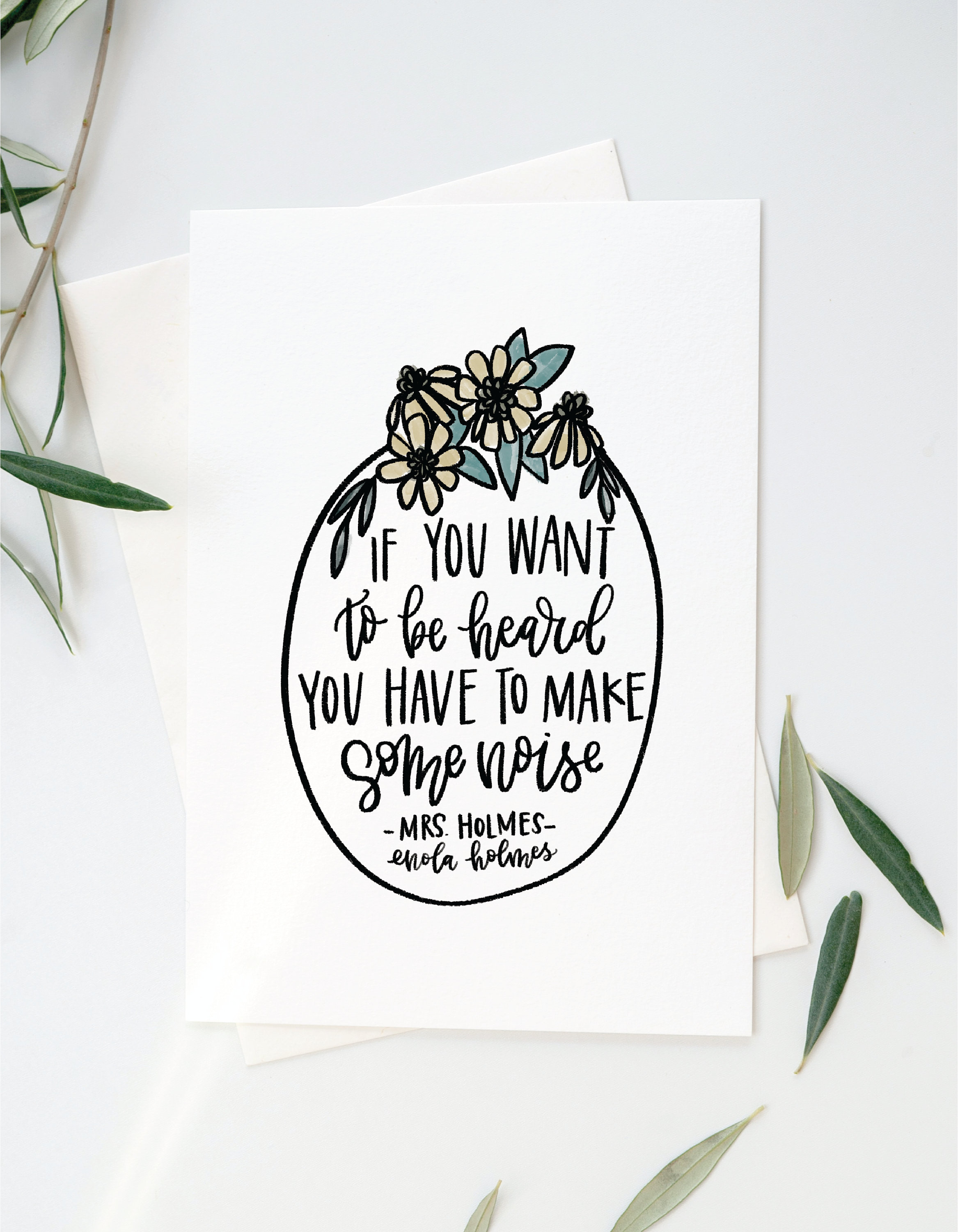Enola Holmes Quote Greeting Card Graduation Quotes Congratulations