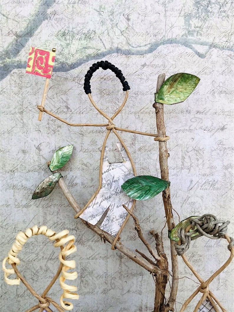 wire figures art