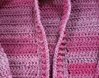 Handmade Cardigan, size extra large, machine washable, long sleeve