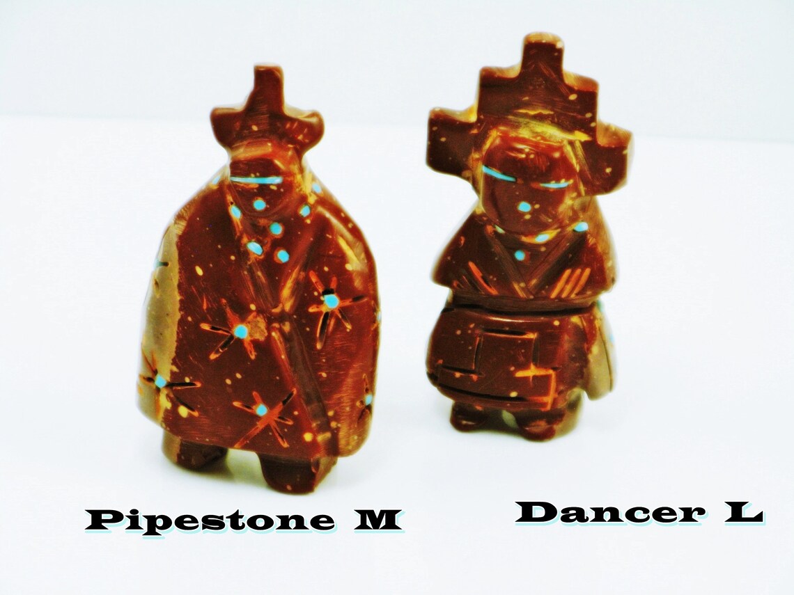 Zuni Carvings Pipestone Carvings Pipestone Fetish Zuni Etsy