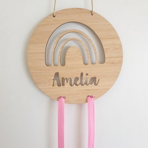 Personalised Rainbow Bow Holder image 4