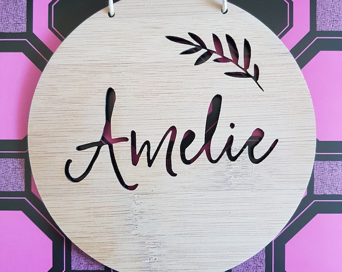 Personalised Wooden Wall / Door Hangingwall Hangingwall Etsy