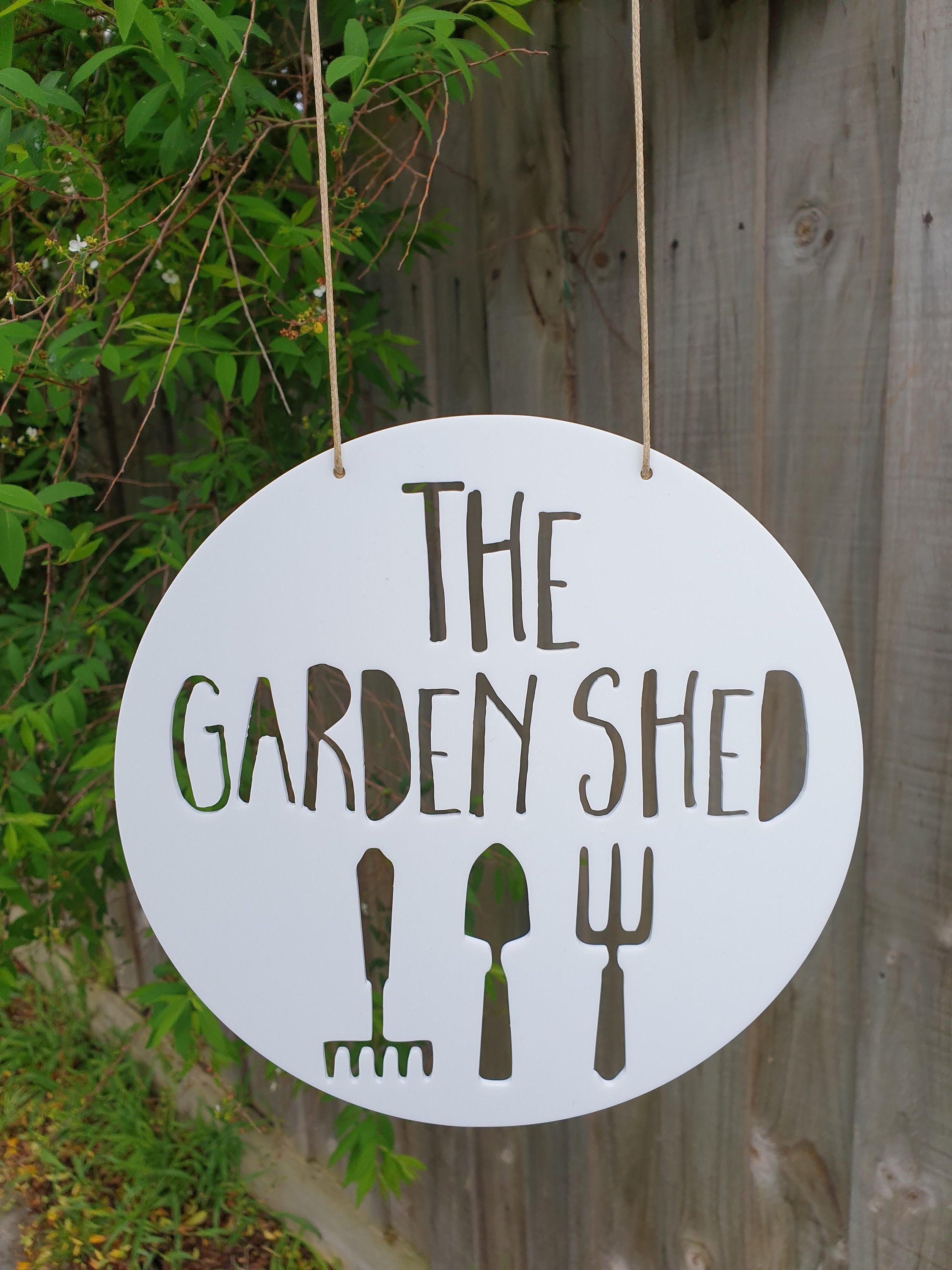Garden Shed Sign Etsy Australia