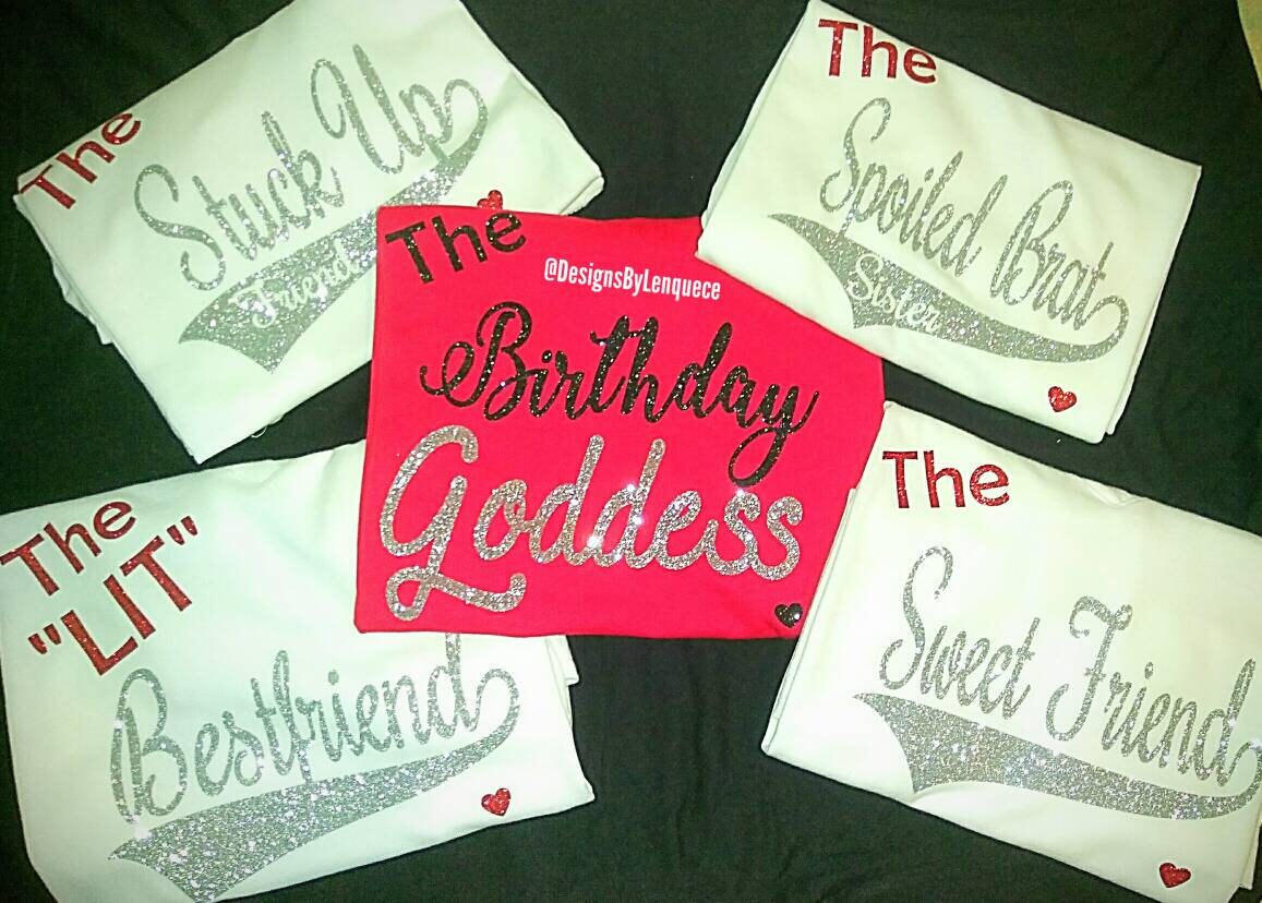 Birthday Squad Shirts. SLEEPOVER Shirts 