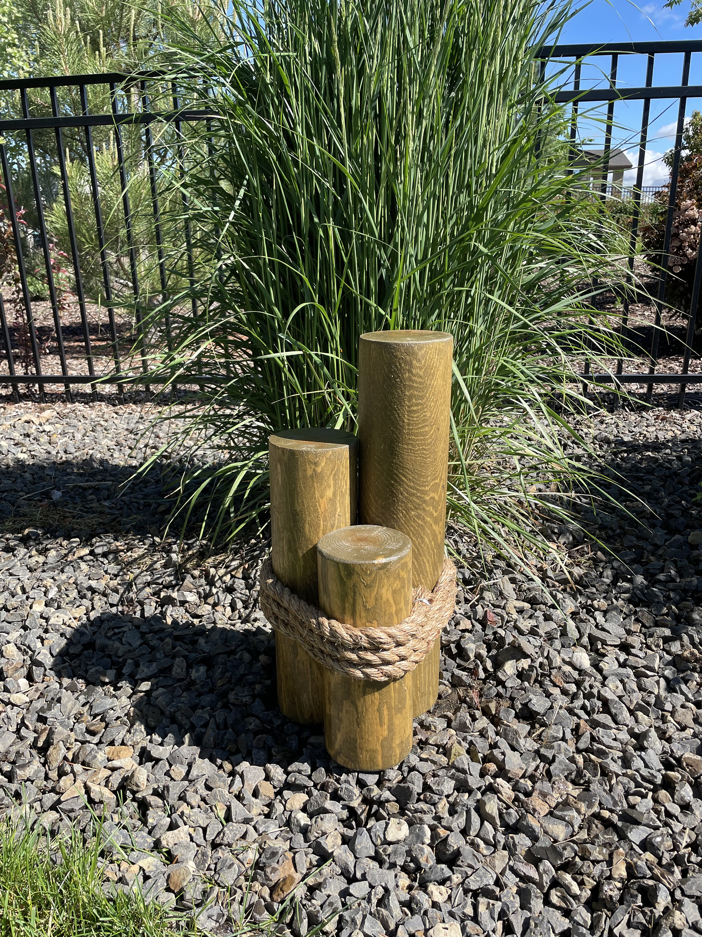 Wood Dock Posts
