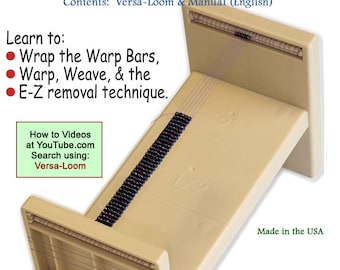 Versa-Loom: Beading & Bracelet Loom with Manual