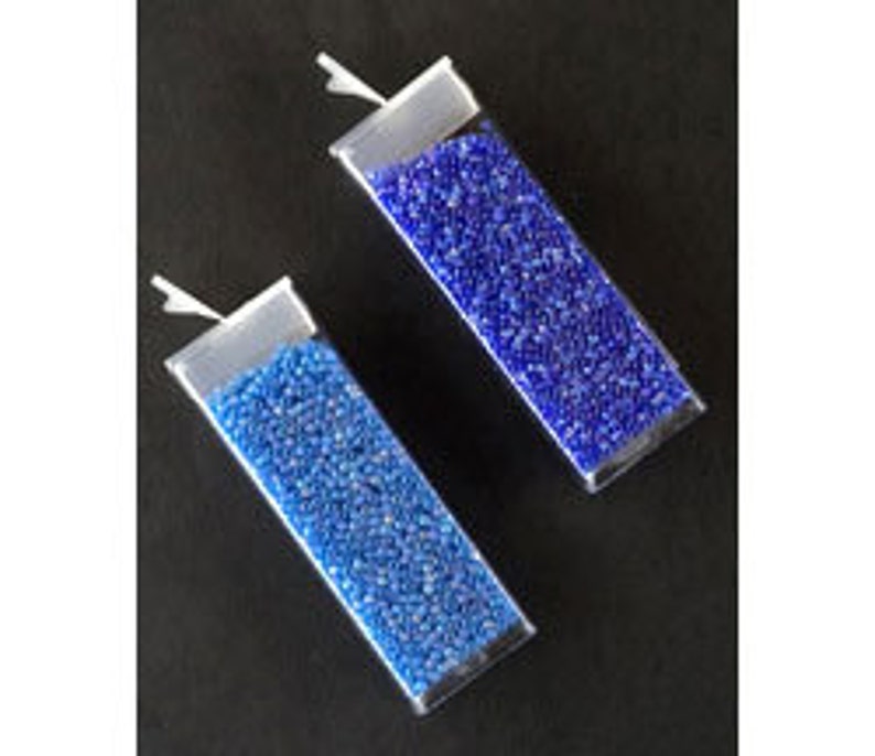 50pack 3 Clear Flip Top Containers Seed Bead Storage Etsy