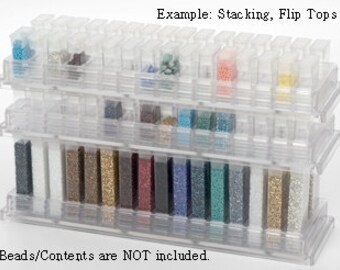 Bead Storage Solution Bead Pavilion Showcase With or Without 4