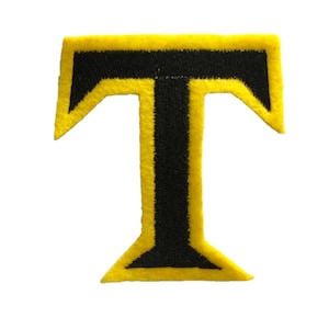Eisen auf griechischen Buchstaben custom Patches für Jacken 5"