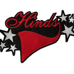 9&quot;-13&quot; Jacket Back Patch , Custom , Denim , Name , Iron On , Sew On Motorcycle Patches , Large