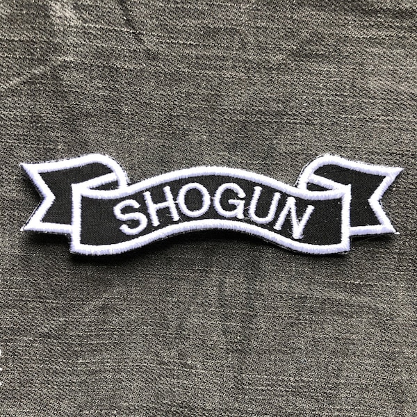 4" Custom Iron on Ribbon ROCKER Name PATCHES for Biker Jackets & Vests * Personalized Banner PATCH for Bags and Denim Jeans and Jackets