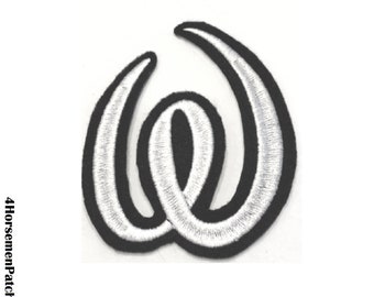 1" Custom Mickey Iron On LETTER PATCHES - Embroidered Walt Patches for Jackets * 1-Inch