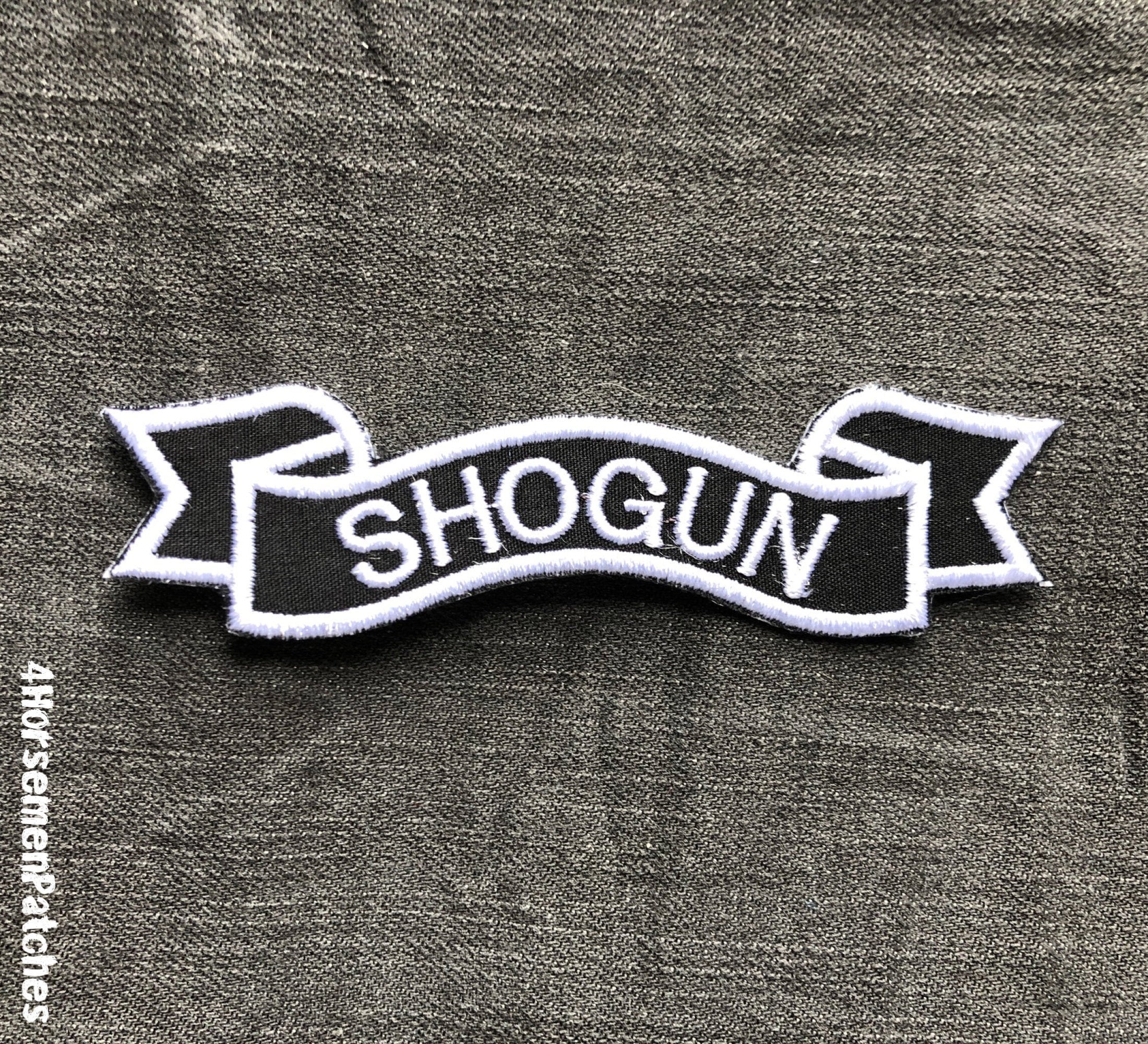 Custom Iron-On Name Patch: 4" Biker Jacket Rocker Patch