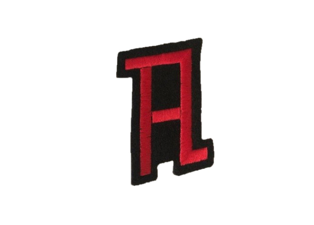 5 CUSTOM Letter Patches for Jackets Embroidered Iron Etsy