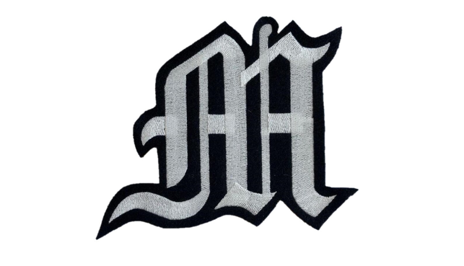 8 Iron on Letter Patches for Jackets Old English Etsy